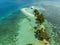 Vanishing Island in Davao, Philippines.