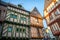 Vannes old half-timbered houses