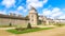 Vannes, the ramparts garden