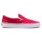 Vans Classic Slip On red and white stars sneaker