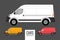 Vans mockup cars vehicles icons