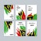 Vanuatu Patriotic Cards for National Day.