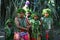 Vanuatu tribal village girls