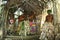 Vanuatu tribal village men playing guitar