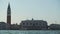 Vaporettos sailing near famous Doge\'s Palace in Venice, water tour, tourism