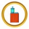 Vaporizer device vector icon