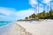 Varadero beach in Cuba on a sunny summer day