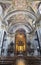 VARALLO, ITALY - JULY 17, 2022: The nave of baroque church Basilica del Sacro Monte