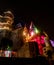 Varanasi ghat at evening during dev diwali