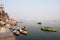 VARANASI, INDIA: Beautiful Ganges river bank view