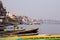 Varanasi, river bank and ghats