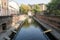 Varenne canal in the center of Milan