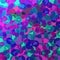 Varicoloured texture with violet and green bubbles