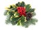 Variegated Holly Decoration