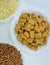 Variety of Cereals in a bowl. Breakfast Concept