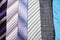 Variety color neckties