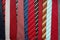 Variety of colorful neckties