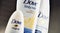 Variety of Dove products including body milk and anti-perspirant