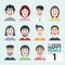 Variety-of-human-11-Avatars-Happy-PEOPLE-volume-1 - You can choose and can be used easily