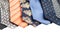 Variety of male ties