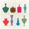 Variety of vases jugs