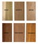 Variety of Wood samples