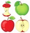 Various apples collection 1