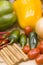 Various Assorted Colourful Vegetables Placed Neatly On Table