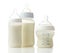 Various baby milk bottles