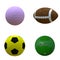 Various balls