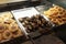 Various biscuits in a shop