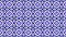 Various blue squares ornate pattern