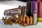 Various Bullets and Shells for Various Guns, With a Gun