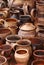 Various clay pots and bowls
