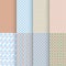 Various colored floor tiles seamless back pattern