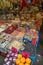 Various (dried) food being sold at a street market in Hong Kong