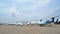 Various Embraer and Gulfstream executive jets on display at Singapore Airshow