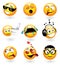 Various emoticons