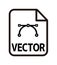 Various file type vector icon illustration vector