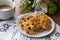 Various Fresh Homemade Cookie on the Table, Traditional Crispy Crunchy Snack with Coffee