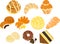 The various icons of bread