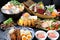 Various Japanese Izakaya Dishes meet up