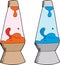 Various Lava Lamps