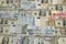 Various layers of International paper money