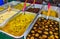 Various offers of Thai food Bangrak market Koh Samui Thailand