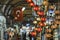 Various old lamps on the Grand Bazaar in Istanbul