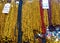 Various Prayer Beads, souvenir for pilgrims during hajj and umra in Mecca, Saudi Arabia.