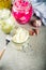 Various Sauerkraut preserving in jars