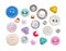 Various sewing buttons