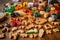 various shaped biscuit cutters on a table